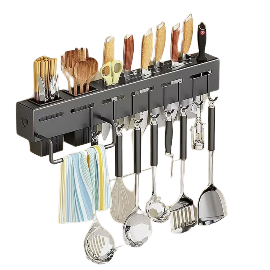 Estante Pared – Organiza Utensilios – Cocina Despejada Siempre.