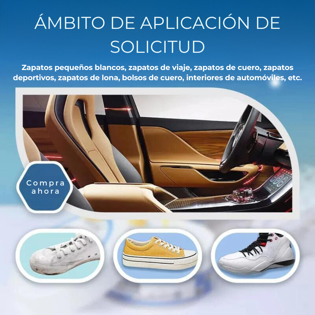 2X1 CleaningCream™ Pro – Zapatos Blancos –  Resultados En Minutos!