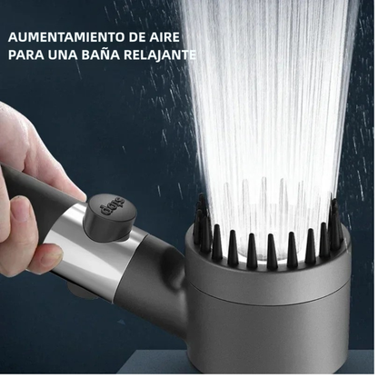 2x1 Ducha Masajeadora – Duplica la Presión – Instala en 3 Minutos!