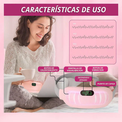 Cinturón Anti-Cólicos – Calor Terapéutico – No más dolor menstrual!