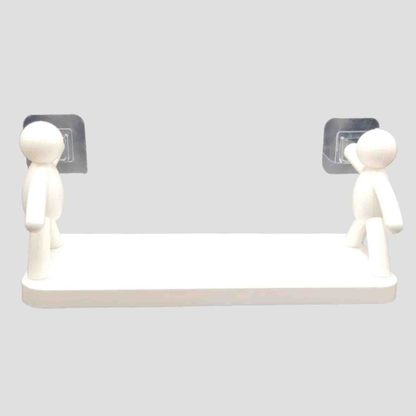 3x1 Estante Adhesivo Decorativo – Sin Taladro – Baño, Cocina y Más
