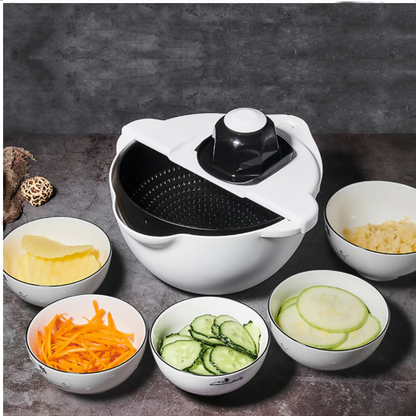 Bowl Colador 360° – Doble Capa – Arroz, Verduras y Frutas Sin Esfuerzo!