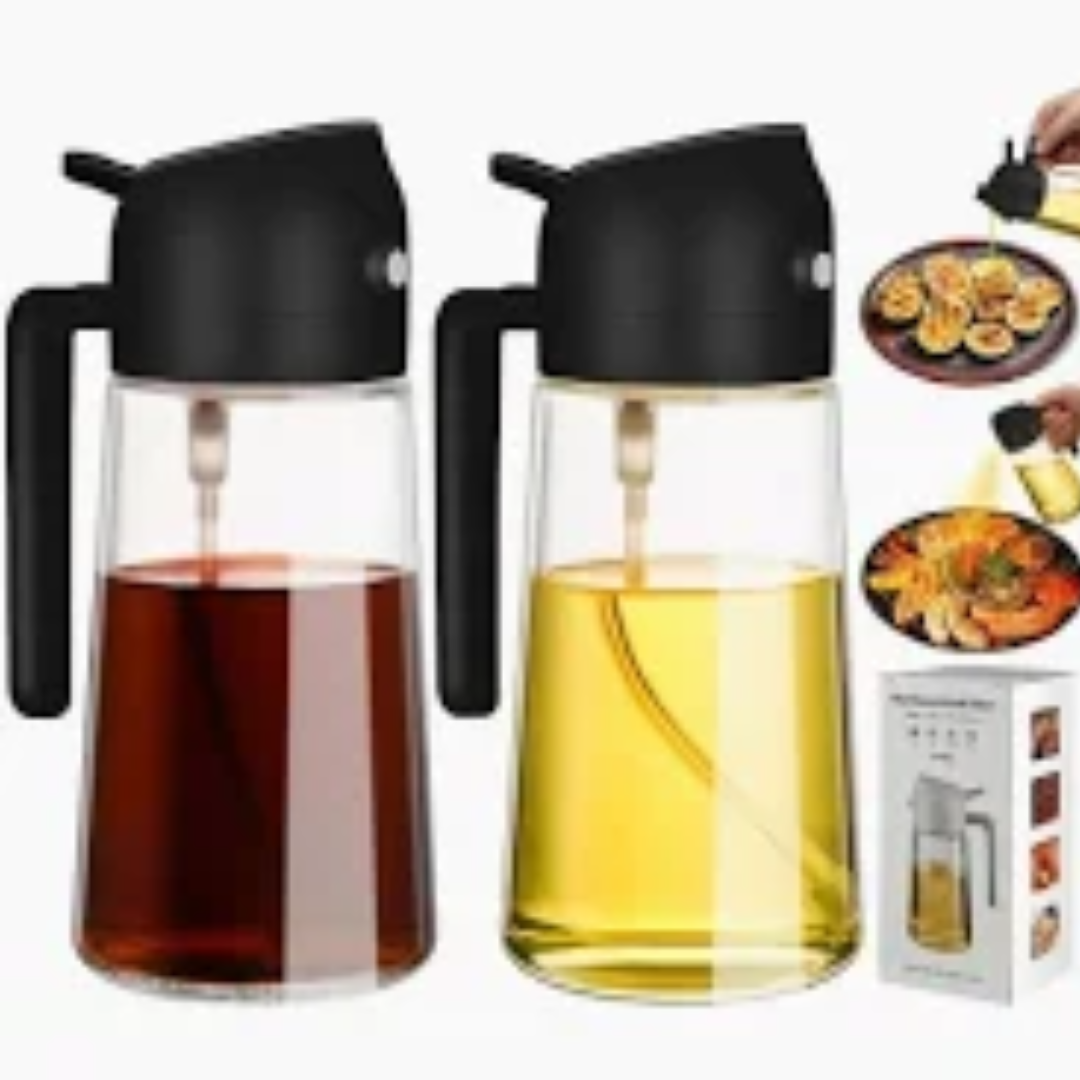 2x1 Dispensador Aceite – Control Total – Cocina Sin Derrames!