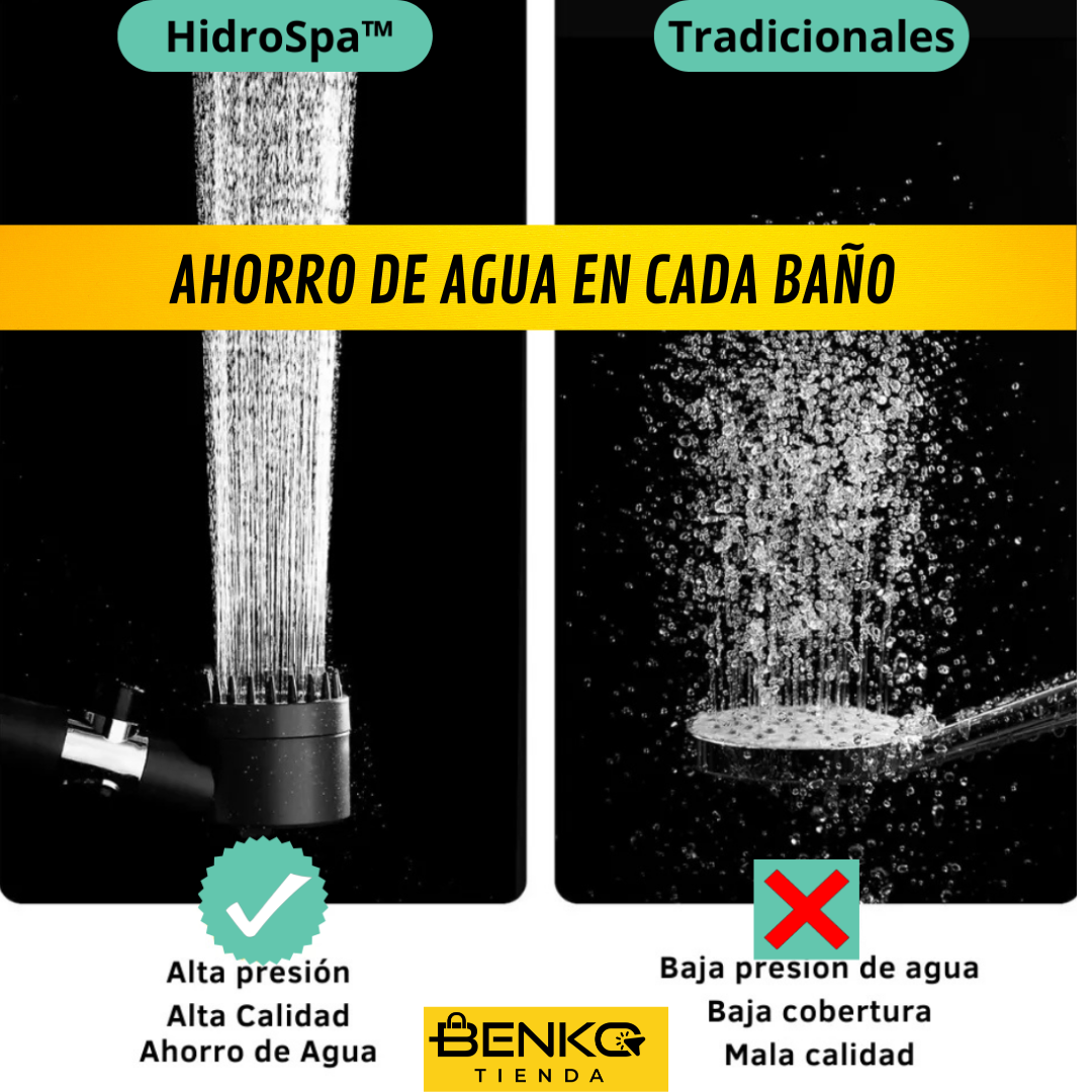 Cabezal Ducha Alta Presión + Filtro Agua GRATIS!