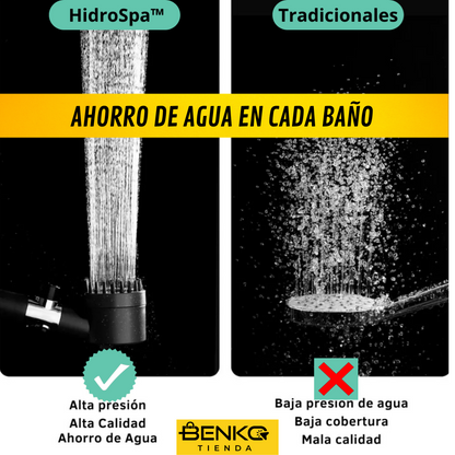 Cabezal Ducha Alta Presión + Filtro Agua GRATIS!