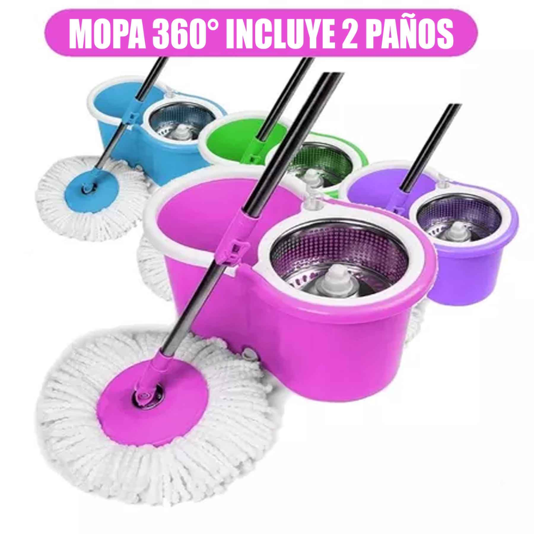 Mopa 360° – Limpieza Exprés – Hogar Radiante Sin Sacrificios