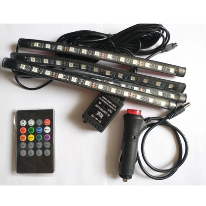 Luces LED RGB – Personaliza Tu Auto – Ambiente Único al Conducir