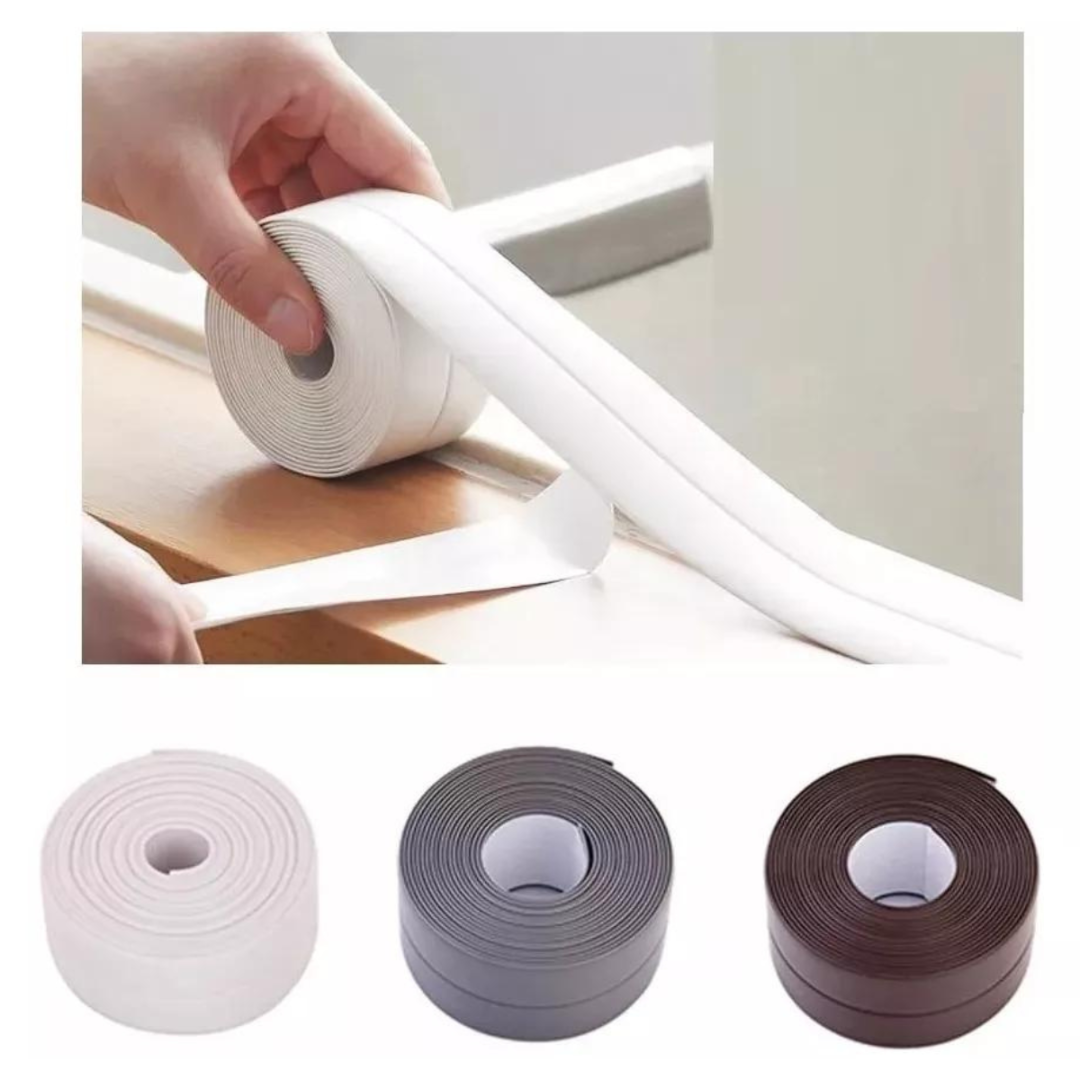 Cinta Selladora PRO – Antihumedad y Antimoho – Baño y Cocina Renovados!