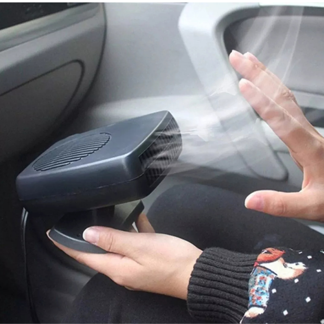 Calentador Auto 2 en 1 – Desempaña y Calienta – Sin Esperar el Motor!