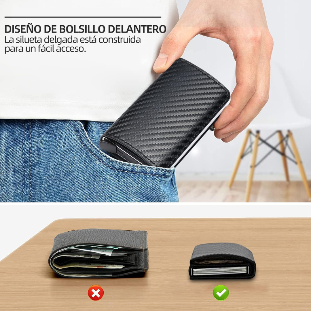2x1 Billetera Moderna – Diseño Premium – AntiRobo y perfecta para ti!
