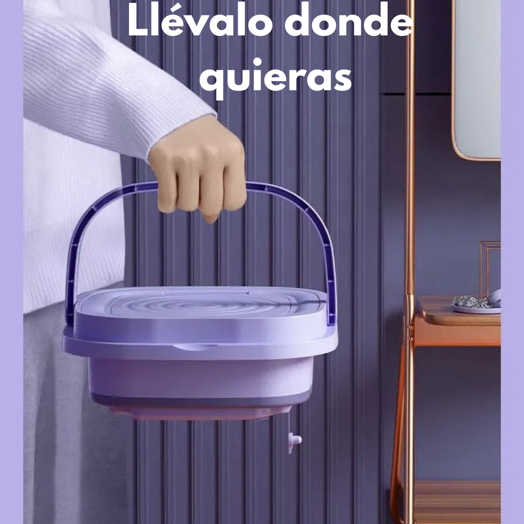 LAVAFAST™: Lavadora portatil Inteligente!