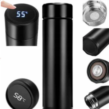 Termo Inteligente Inoxidable – Pantalla LED – Café y Té a Temperatura Perfecta