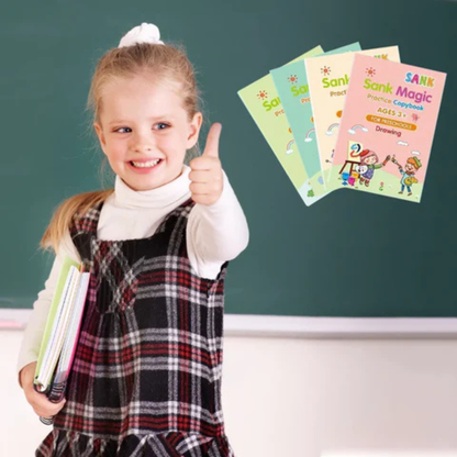 Set Caligrafía Infantil – Método Montessori – Niños inteligentes y seguros!