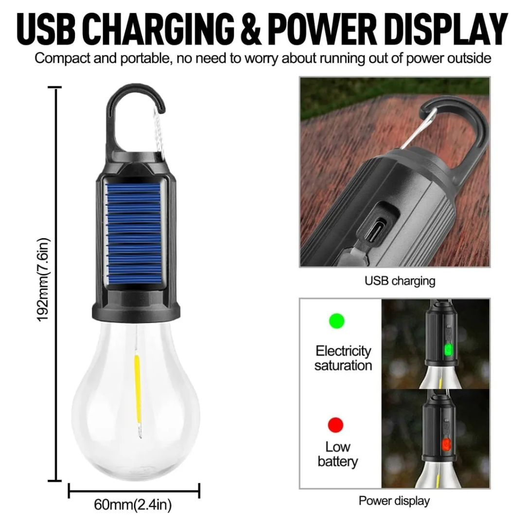 2x1 Kit Luz Solar – Energía Infinita – Tus Noches Outdoor Brillantes!