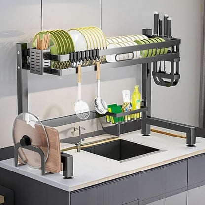 Escurridor Pro Cocina – Metal Anticorrosión – Durabilidad y orden Garantizado!