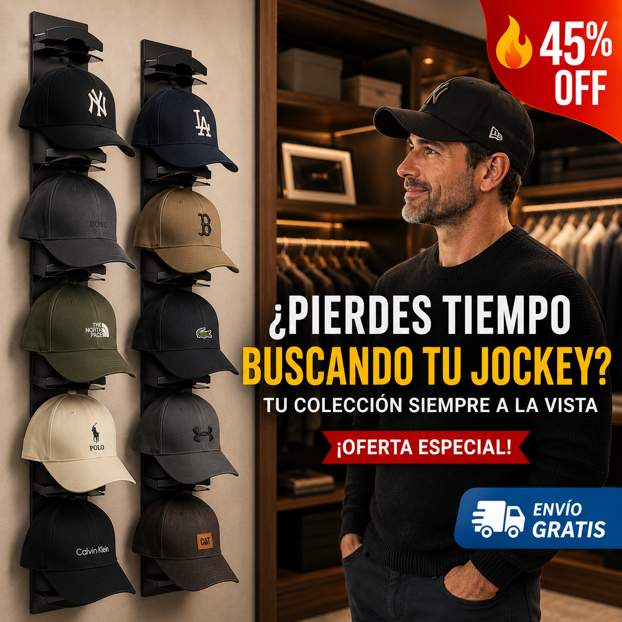 Organizador Jockeys – Acceso Rápido – Estilo Impecable al Instante!