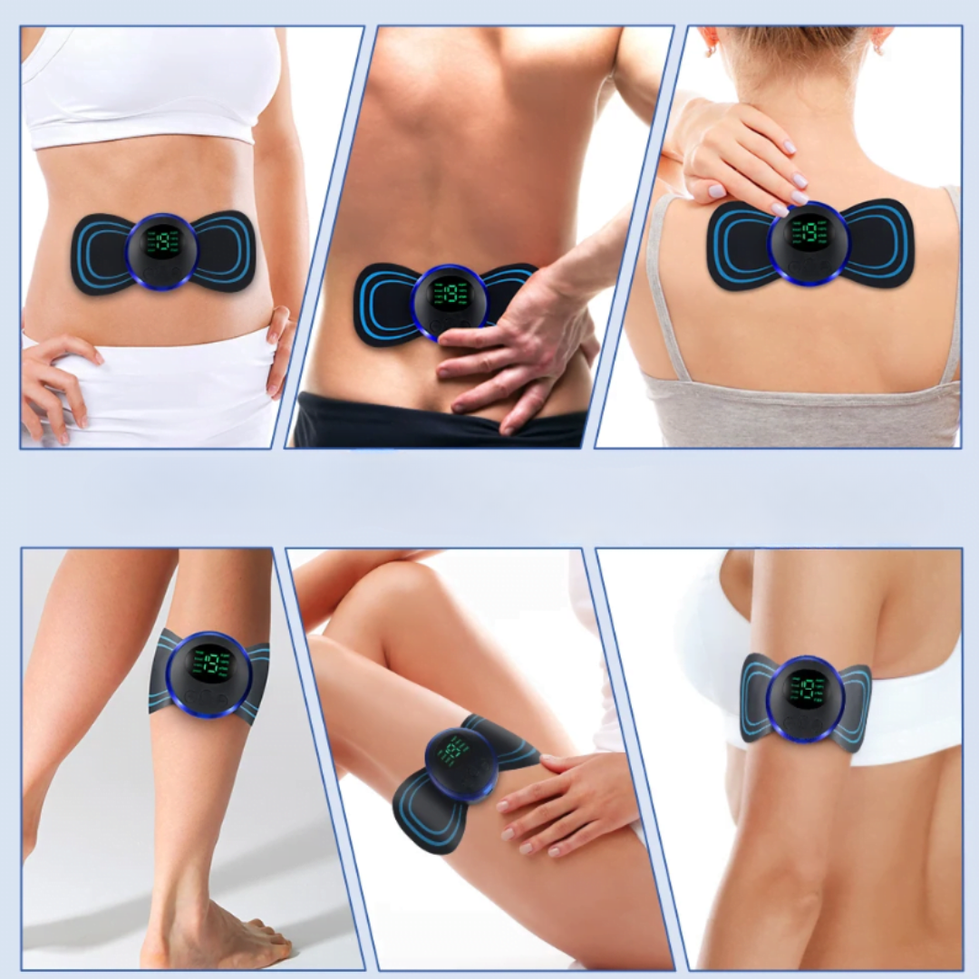 2x1 Masajeador Muscular USB – Drenaje Linfático – Sin Ir al Masajista