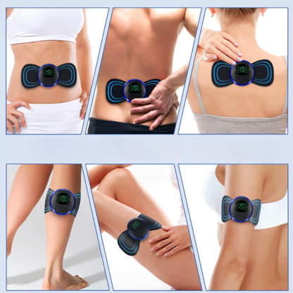 2x1 Masajeador Muscular USB – Drenaje Linfático – Sin Ir al Masajista