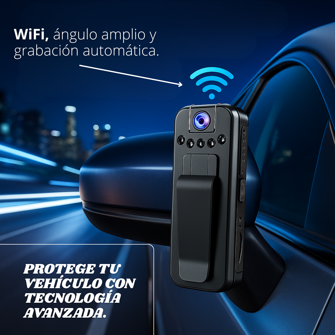 Mini Cámara – Graba Discretamente – Tu Ojo Oculto para la Verdad