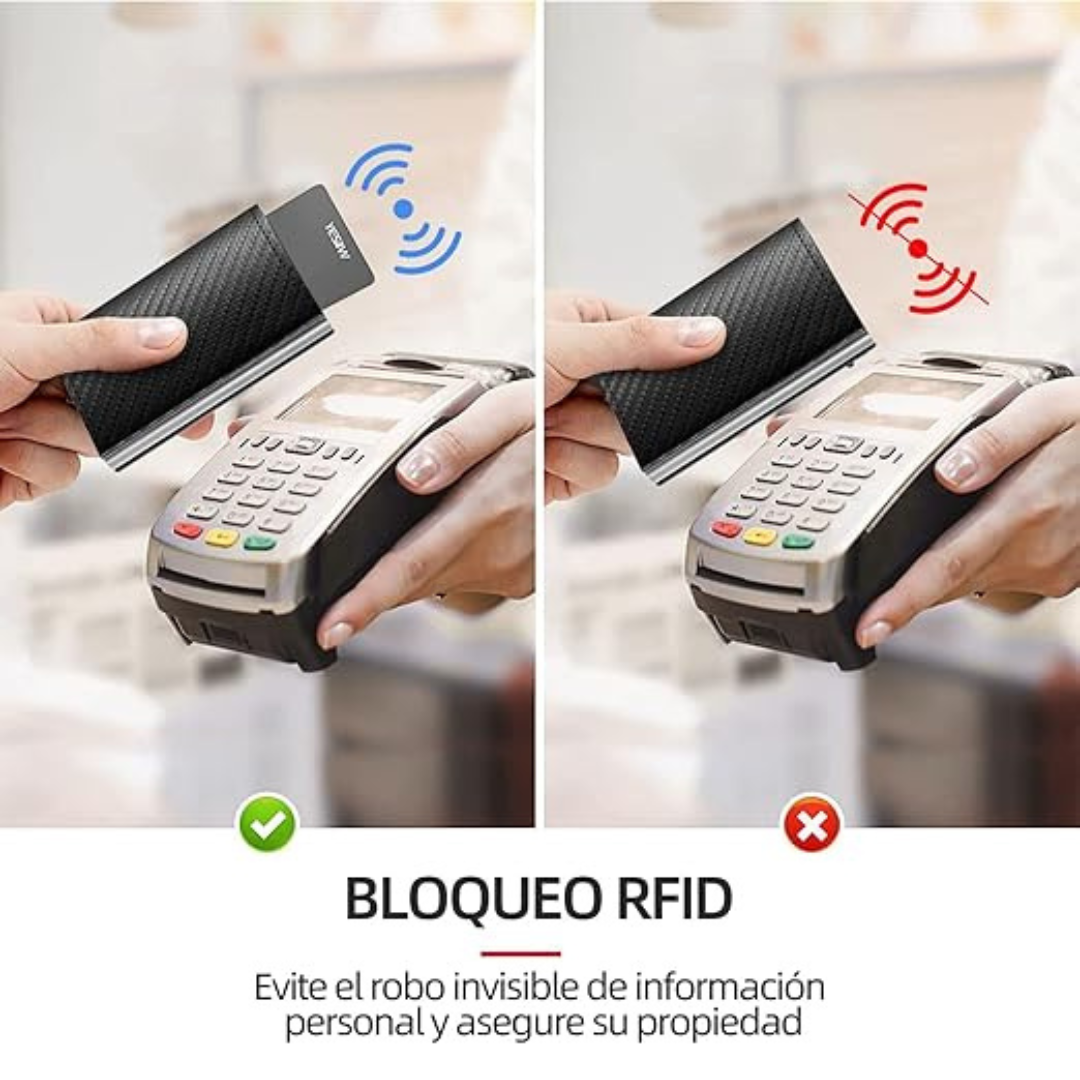 2x1 Billetera Moderna – Diseño Premium – AntiRobo y perfecta para ti!