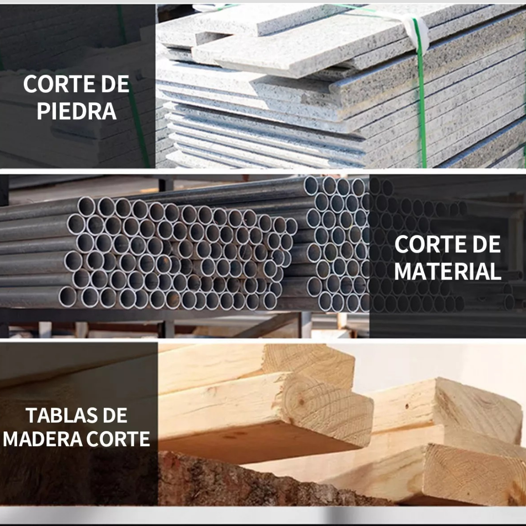 Sierra Circular Pro – Potencia Real + Corte Preciso - INCLUYE 2 baterias + 5 discos de REGALO!