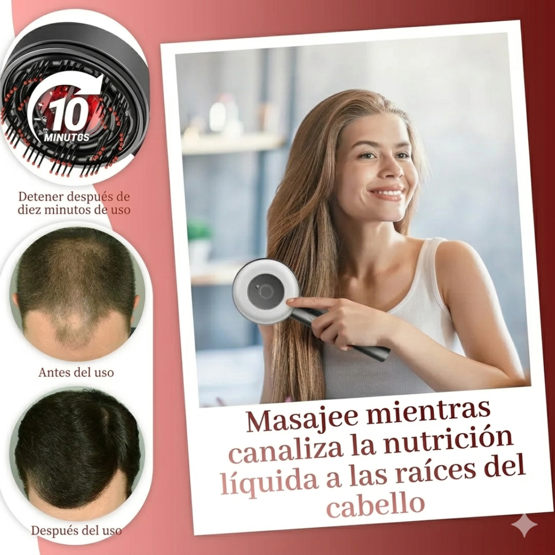 Masajeador Capilar – Alivia el Estrés – Cabello Fuerte y Mente Serena
