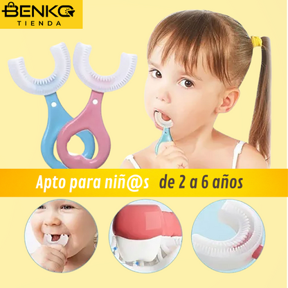 Cepillo para Niños + Rutina de cepillado ENTRETENIDA Gratis!