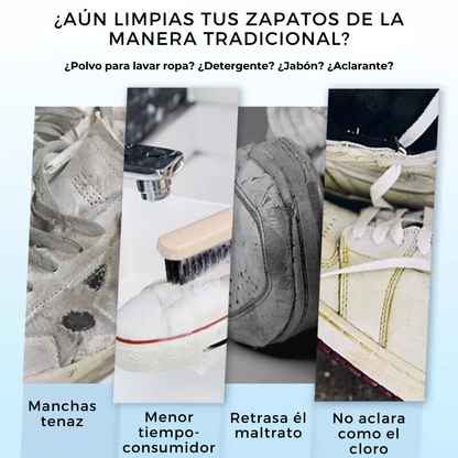2X1 CleaningCream™ Pro – Zapatos Blancos –  Resultados En Minutos!