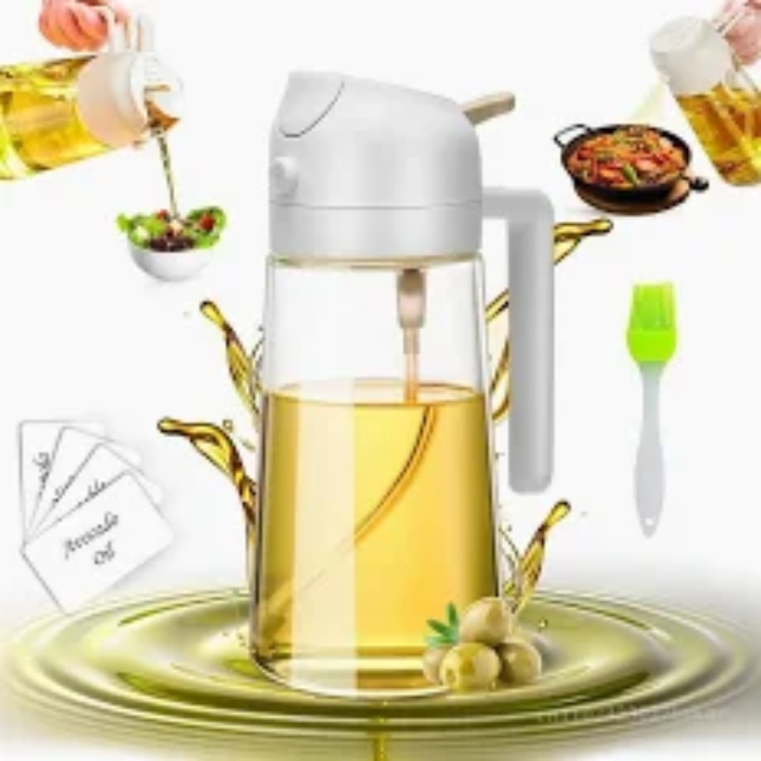 2x1 Dispensador Aceite – Control Total – Cocina Sin Derrames!
