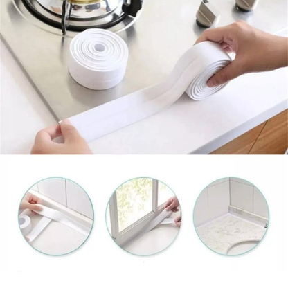 Cinta Selladora PRO – Antihumedad y Antimoho – Baño y Cocina Renovados!