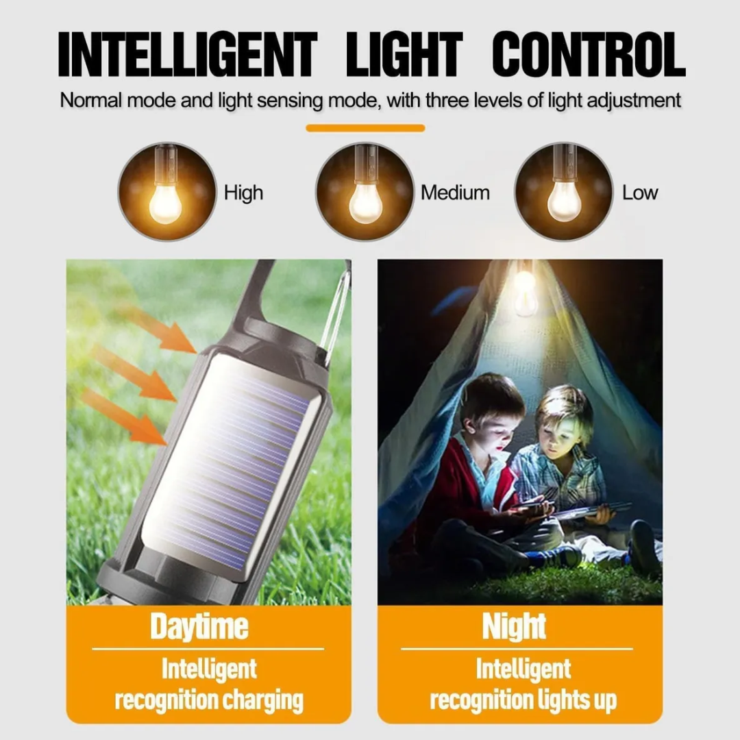 2x1 Kit Luz Solar – Energía Infinita – Tus Noches Outdoor Brillantes!