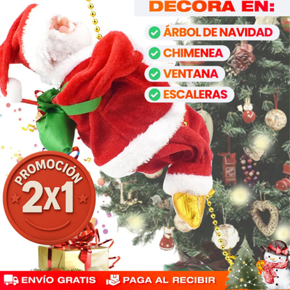 2X1 Magic Santa – Escalador Animado - Tu navidad inolvidable!