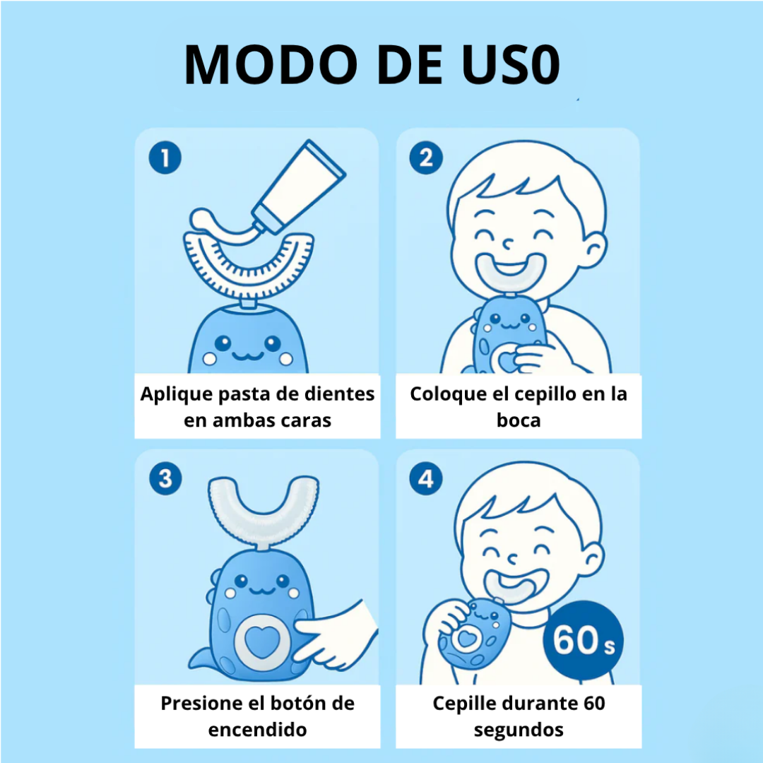 KidsSmile Pro – Cepillado Eléctrico Divertido – Sonrisas Saludables!