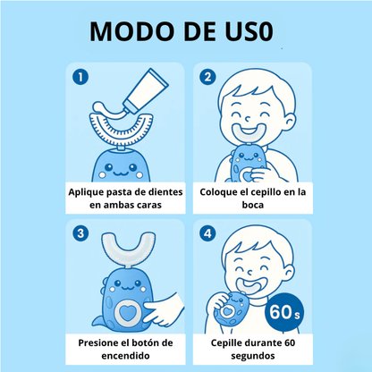KidsSmile Pro – Cepillado Eléctrico Divertido – Sonrisas Saludables!