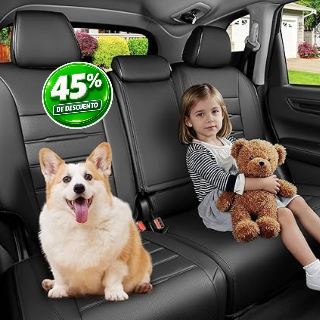 Pack Fundas Auto Premium - Fácil Limpieza – Asientos impecables siempre!
