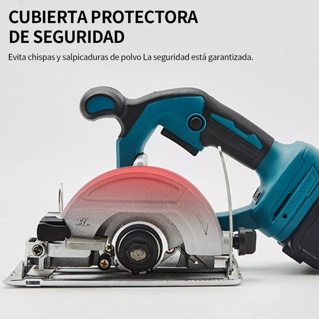 Sierra Circular Pro – Potencia Real + Corte Preciso - INCLUYE 2 baterias + 5 discos de REGALO!