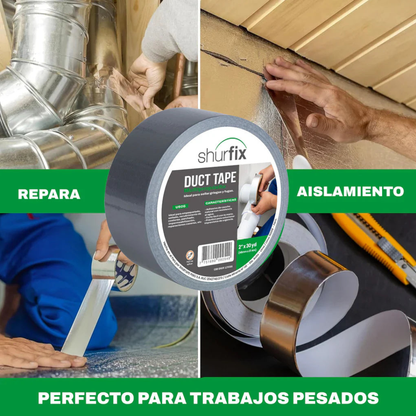 Cinta Impermeable 3x1 – Butilo + Aluminio – Sella Fugas en Segundos