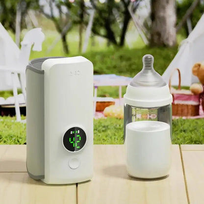 Calentador Portátil – Leche lista al instante – Salidas sin preocupaciones