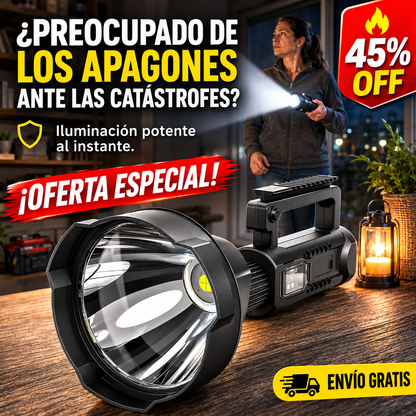 Linterna Pro – Seguridad Familiar – Luz Confiable en Toda Emergencia