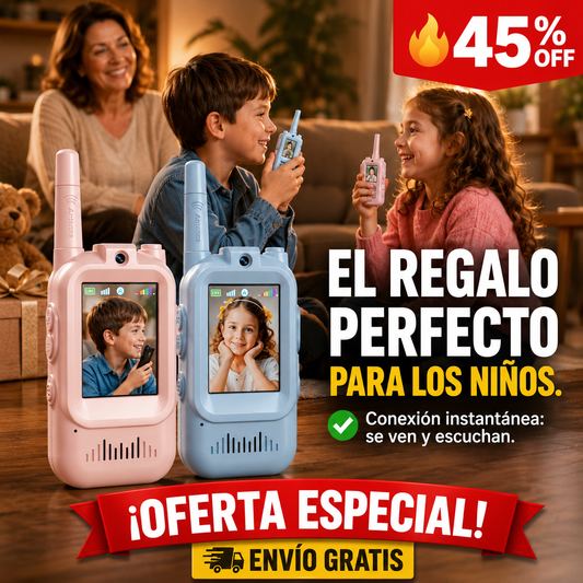 Video Voz Walkie Talkie – Conecta y Juega – Aventuras compartidas al instante!