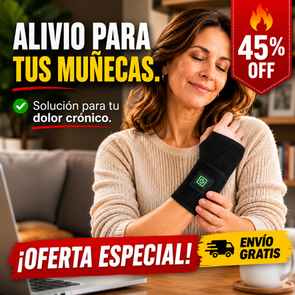 Muñequera Térmica – Alivia Dolor Crónico – Recupera Tu Día Sin Molestias