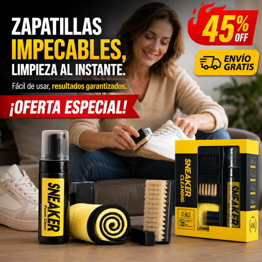 Kit Zapatillas – Limpieza Exprés – Siempre Listas al Instante