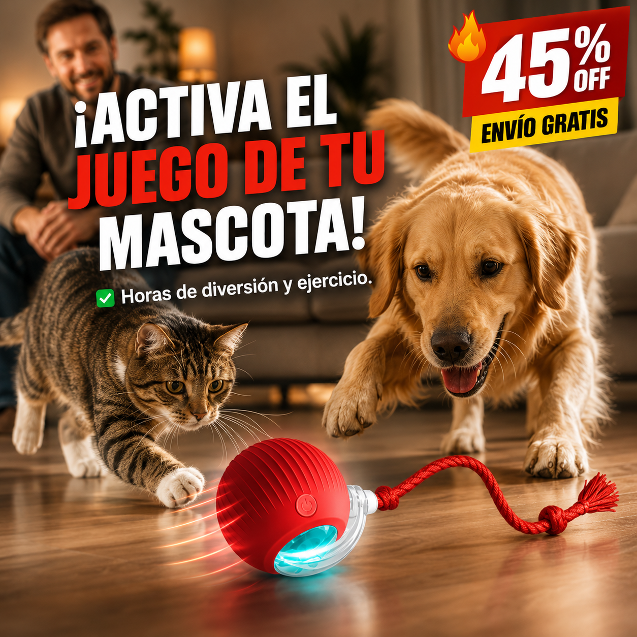 Pelota Interactiva –  Diversión Segura Sin Fin