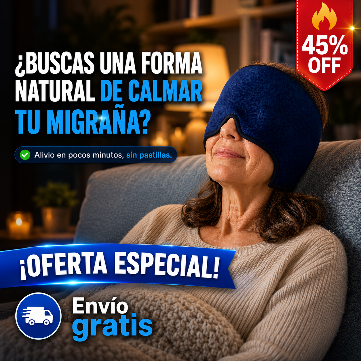 Gorro Frío – Calma Natural – Tu Momento de Paz en Casa
