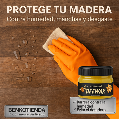 BeeWax Pro :  Restaurador de madera 100% Natural!
