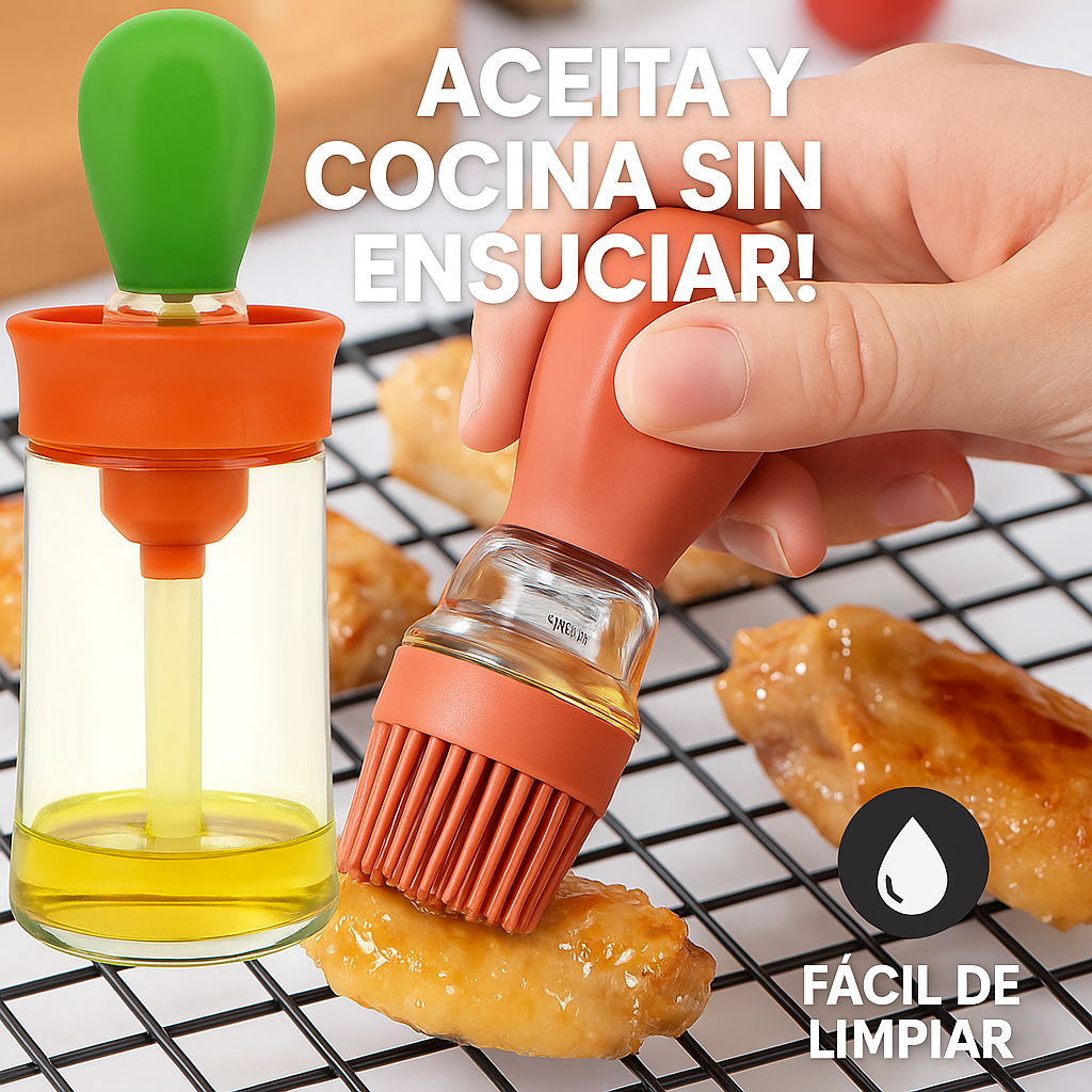 ChefTouch: Dispensador de Aceite 3 en 1!