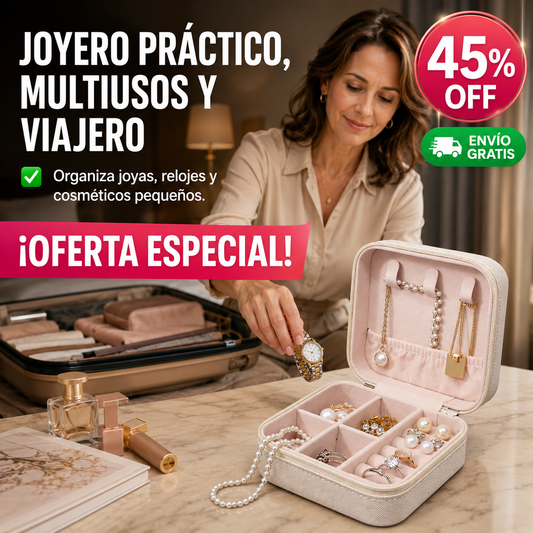 Joyero Versátil –  Tu Orden Siempre Contigo - Donde vayas