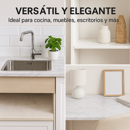 EasyStick™: Vinilo MARMOL Adhesivo 10 METROS!