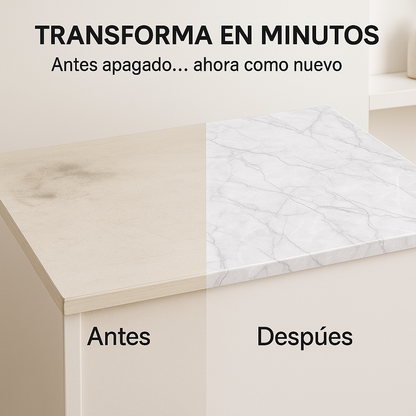 EasyStick™: Vinilo MARMOL Adhesivo 10 METROS!
