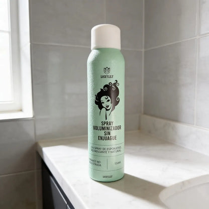 Spray Volumen sin enjuague– Refresca al Instante – Adiós Grasa en Segundos